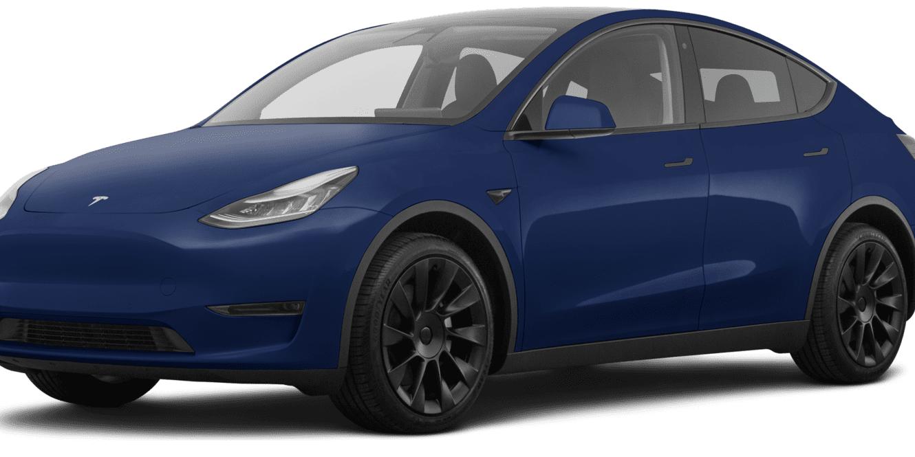 TESLA MODEL Y 2021 5YJYGDEE8MF295897 image